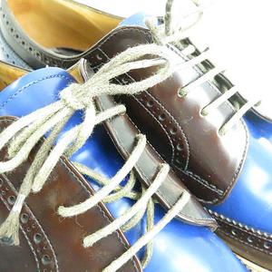 プラダ PRADA 厚底 ウイング チップ エスパドリーユ レース