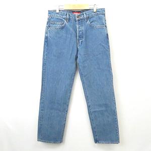 未使用品 シュプリーム SUPREME ☆AA☆19AW Washed Regular Jean Blue 