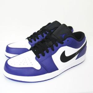 未使用品 ナイキ NIKE ☆AA☆AIR JORDAN 1 LOW COURT PURPLE 553558 