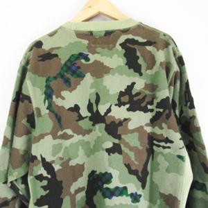 ステューシー STUSSY Authentic Gear カモ 迷彩柄 クルーネック