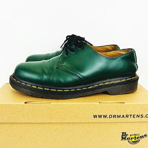 ドクターマーチン緑42EU ドクターマーチン DR.MARTENS ロングブーツ レースアップ 18