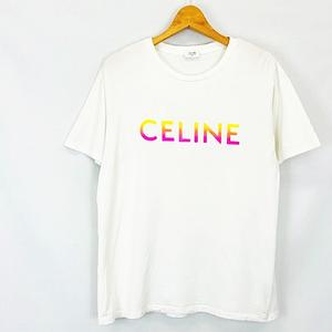 セリーヌ CELINE 22SS 2X10B671Q グラデーション ロゴ プリント ルーズ 