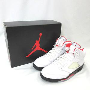 未使用品 ナイキ NIKE Air Jordan 5 Retro Fire Red DA1911-102