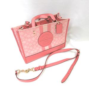 ⭐️美品⭐️Coach ゴールド ピンク ハンドバッグ 新品 コーチ COACH ハンドバッグ キャリーオール ピンク