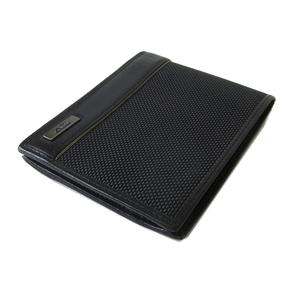 トゥミ TUMI 財布 二つ折り バリスティックナイロン レザー 黒