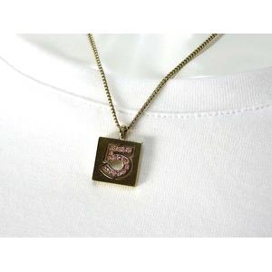 シャネル CHANEL ネックレス ペンダント 02P NO.5 ナンバーファイブ 