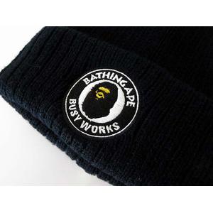 アベイシングエイプ A BATHING APE ニット帽 ニットキャップ ワッチ 