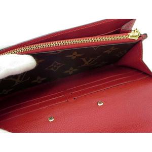 LV ルイヴィトン　ベスト　赤　 サイズ　Ｌ 美品 ルイヴィトン モノグラム×カーフ ポルトフォイユパラス