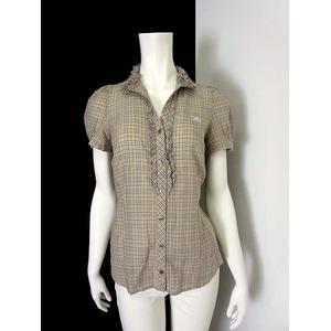 バーバリーブルーレーベル BURBERRY BLUE LABEL シャツ ブラウス 半袖 