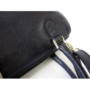 CELINE セリーヌ　ボストンバッグ　ブラック　ゴールド金具　レザー 美品 CELINE ボストンバッグ レザー ゴールド金具 ブラック 黒