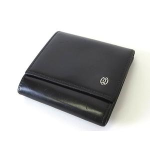 Cartier カルティエ 二つ折り 長財布 パシャ レザー ブラック 箱付き カルティエ 長財布 箱付き Cartier カルティエ 二つ折り 長財布 パシャ