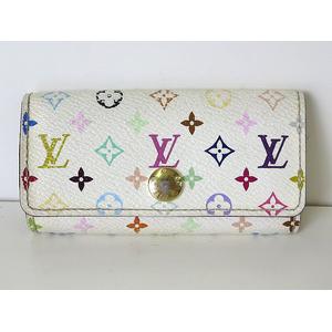 ルイヴィトン LOUIS VUITTON キーケース 4連 モノグラム マルチカラー  