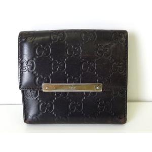 GUCCI　グッチ　2つ折り財布 　 シマレザー　ブラウン　茶 楽天市場】【財布】GUCCI グッチ グッチシマ 2つ折財布 二つ折り