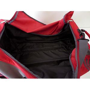 【カカ♡】　adidas ボストンバッグ グレー/レッド　兼松 アディダス adidas キャリーバッグ ボストンバッグ キャリー