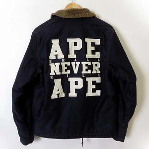アベイシングエイプ A BATHING APE ジャケット ボアジャケット