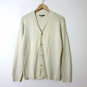 セオリー Theory カーディガン ニット 長袖 40 Xl オフ白 アイボリー 大きいサイズ メンズ 068 ベクトルパーク