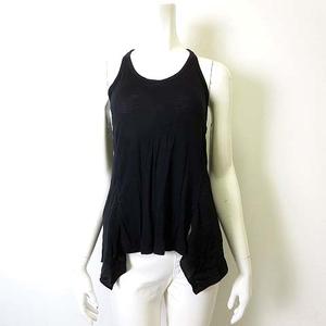 アレキサンダーワン ALEXANDER WANG レイビームス Ray Beams コラボ チュニック タンクトップ キャミソール バックシャン XS 黒 ブラック レディース