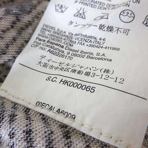 ディーゼル DIESEL ワンピース チュニック ドット 水玉 斜めストライプ