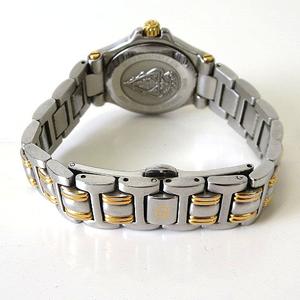 グッチ GUCCI 腕時計 9040L デイト コンビ クオーツ ゴールド