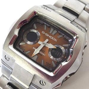 カシオジーショック CASIO G-SHOCK 腕時計 レア 希少モデル 4762 G011D アナデジ スクエアフェイス ブロンズ ブラウン ...