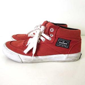 マット❤レッド Madfoot マッドフット スニーカー シューズ キャンバス