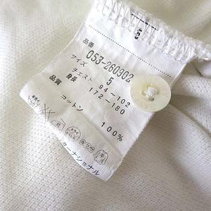 パーリーゲイツ ロゴワッペン　コットン100% 鹿の子 ポロシャツ（WHT／5） パーリーゲイツ PEARLY GATES ゴルフ ポロシャツ ロゴ ナンバー