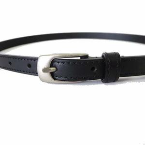未使用品 フォクシー FOXEY ベルト レザーベルト 本革 F 黒 ブラック 