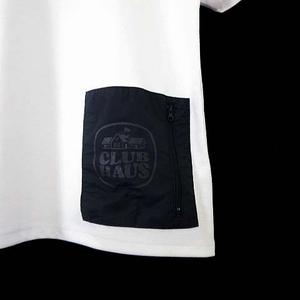 FIDES × CLUBHAUS コラボTシャツ 白 L