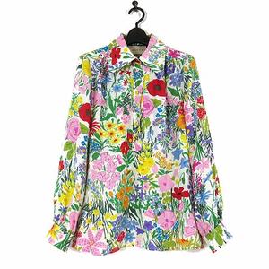 グッチ GUCCI 2021SS フローラル シャツ ブラウス 641514 プル