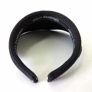 ヘレンカミンスキー HELEN KAMINSKI バイザー サンバイザー Marina マリーナ Black Logo UPF50+ ラフィア製ハット 帽子 F 黒 ブラック ぼうし レディース
