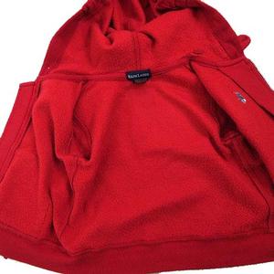 ラルフローレン RALPH LAUREN パーカー スウェット ジップアップ ポニー ロゴ 刺繍 裏起毛 フード 長袖 80cm S 赤 レッド 紺 ネイビー キッズ