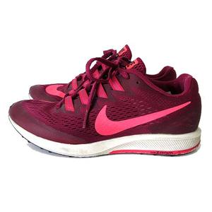 ナイキ NIKE スニーカー AIR ZOOM SPEED RIVAL 6 エアズームスピードライバル シューズ 24.0cm ボルドー ピンク US 6 くつ 靴 880553-603 レディース
