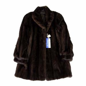 サガミンク SAGA MINK NANAWA FUR 毛皮 コート ミンク リアルファー L
