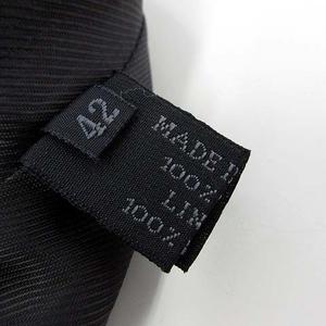 プラダ PRADA イタリア製 コート ステンカラーコート ウール 起毛 アウター M 42 杢 チャコールグレー レディース