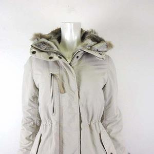 イネド INED コート モッズコート ボア ラクーン ラビットファー