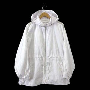 カルバンクラインジーンズ Calvin Klein Jeans コート ナイロン ジャケット フード ジップアップ アウター M 白 ホワイト メンズ