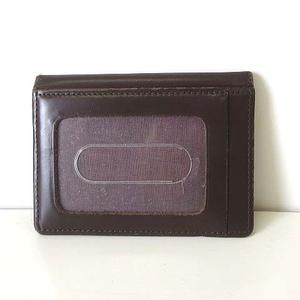 バーバリー BURBERRY パスケース カードケース 名刺入れ レザー ノバチェック ロゴ 茶 ブラウン メンズ レディース