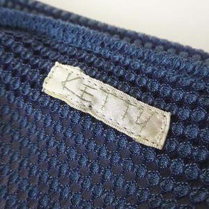 ケティ KETTY カーディガン ジャケット ドット 刺繍 シアー ショート丈 半袖 M ネイビーブルー レディース