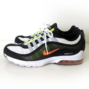 ナイキ NIKE エアマックス AIR MAX VG-R CK7583-101 スニーカー シューズ 27.5cm 白 ホワイト 黒 ブラック 蛍光イエロー US 7.5 くつ 靴 シューズ 美品 メンズ