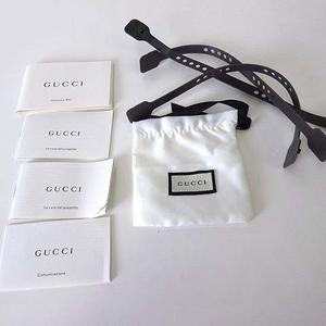 未使用品 グッチ GUCCI 替えボタン 巾着 バッグ用 ベルト3個 ミニ巾着 付属品 セット レディース