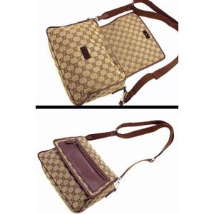 グッチ GUCCI ショルダーバッグ バッグ GG柄 キャンバス レザー