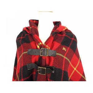 BURBERRY BLUE LABEL チェック柄 ポンチョ 38
