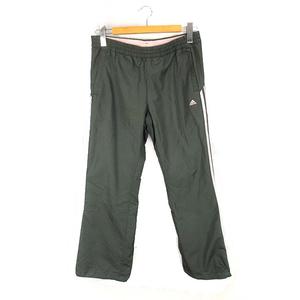 アディダス Adidas シャカシャカ ウインドブレーカー パンツ ウインドパンツ シャカパン 3本ライン トレーニングウェア チャコールグレー ライトピンク M レディース 069 ベクトルパーク