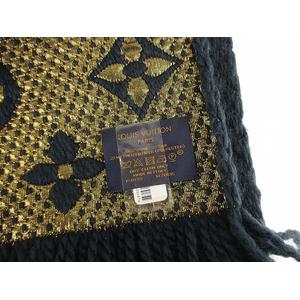 ルイヴィトン LOUIS VUITTON エシャルプ ロゴマニア シャイン