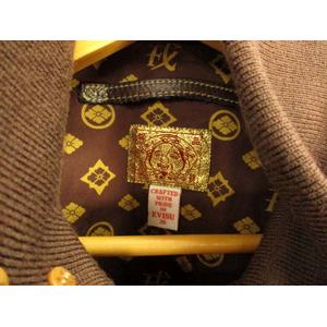 エヴィス EVISU A-1 フライトジャケット レザー 革 山根水軍 革ジャン