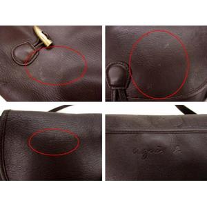 アニエスベー ボヤージュ Agnes b. VOYAGE レザー ショルダー