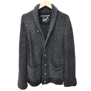 ジャックローズ Jackrose カーディガン コンチョ ショールカラー 