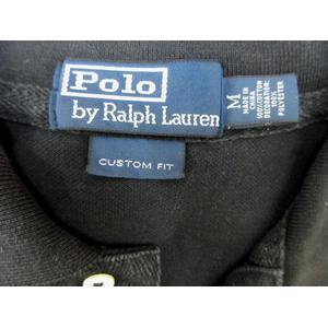 【 美品 】Polo by Ralph Lauren 黒LXVII ポロシャツ ポロラルフローレン ポロシャツ トップス 半袖 ビッグポニーロゴ