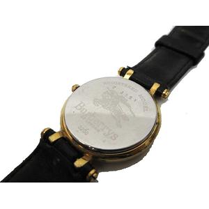 バーバリー BURBERRY 腕時計 クォーツ式 3200 レザーバンド