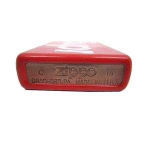 Supreme - シュプリーム ジッポー ロゴ オイルライター 赤 レッド 2018SS ☆AA★ シュプリーム SUPREME ☆AA☆ 18SS Logo Zippo Red ジッポー